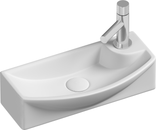 Подвесная раковина Ceramica Nova Element CN6038L 46см отверстие под смеситель справа белый